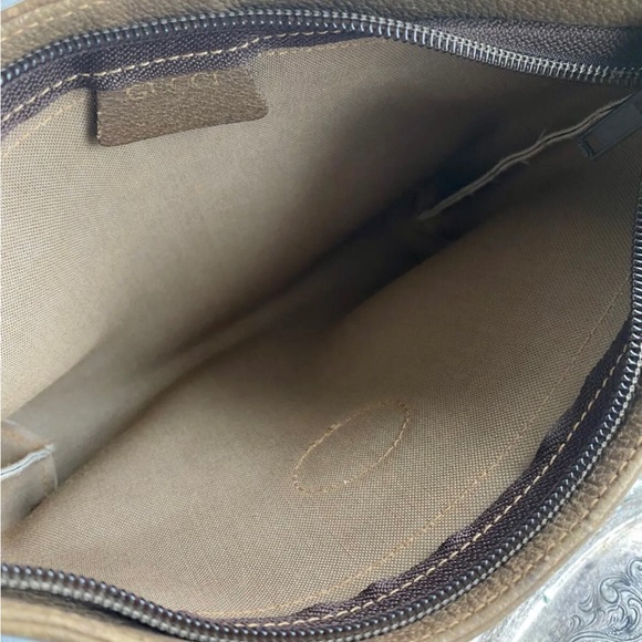 Rare Vintage GUCCI GG Monogram Plus WRISTLET Clutch Bag Purse Handbag Designer - Picture 7 of 9